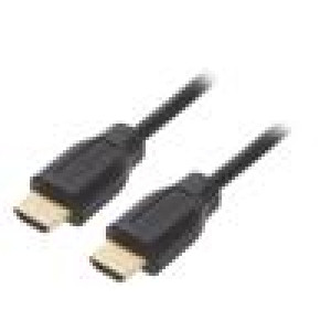 Kabel HDCP,HDMI 2.0 HDMI vidlice,z obou stran 3m černá