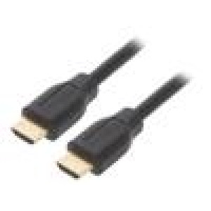 Kabel HDCP,HDMI 2.0 HDMI vidlice,z obou stran 5m černá