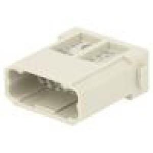 Konektor: HDC modul vidlice Han-Modular® PIN: 12 bez kontaktů