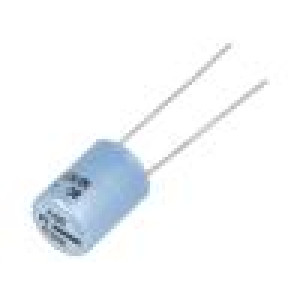 Kondenzátor: elektrolytický 100uF 35VDC Ø8,2x11mm Rozteč: 5mm