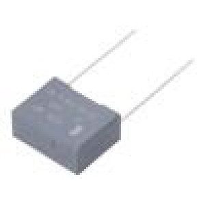 Kondenzátor: polypropylénový 120nF 15mm ±5% 18x7,5x13,5mm