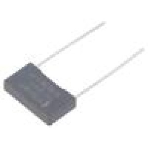 Kondenzátor: polypropylénový 1,2nF 15mm ±5% 18x4x10mm 2000VDC