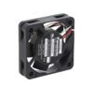 Ventilátor: DC axiální 5VDC 40x40x10mm 8,4m3/h 21,5dBA