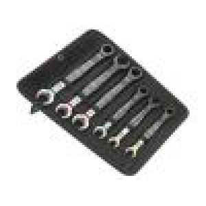 Sada klíčů očkoplochý,s ráčnou 10mm,13mm,17mm,19mm Poč.ks: 6