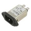 Konektor: napájecí AC zásuvka vidlice 3A 250VAC IEC 60320