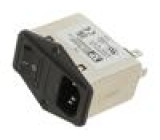 Konektor: napájecí AC zásuvka vidlice 2A 250VAC IEC 60320