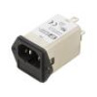 Konektor: napájecí AC zásuvka vidlice 1A 250VAC IEC 60320