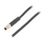 Konektor: M5 zástrčka vidlice vodiče na kabel PIN: 4 1A přímý