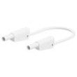 SLK-4A-S10-10029 Měřicí šňůra 19A banánek 4mm-banánek 4mm Ujmen: 1kV Dél: 1m