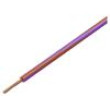 Wire LgY stranded Cu 0.5mm2 red-violet PVC 300/500V