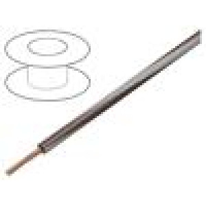 Wire LgY stranded Cu 0.35mm2 brown-gray PVC 300/500V 200m