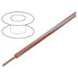 Wire LgY stranded Cu 0.75mm2 red-gray PVC 300/500V