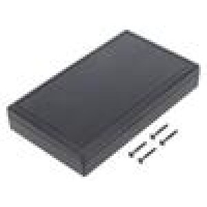 Kryt: panelová TENCLOS FLAT X: 85mm Y: 145mm Z: 27mm ABS černá