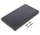 Kryt: panelová TENCLOS FLAT X: 85mm Y: 145mm Z: 17mm ABS černá