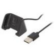 Kabel: pro nabíjení chytrých hodinek 1m 1A černá