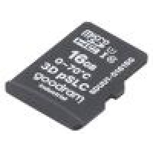Paměťová karta průmyslová 3D pSLC,microSD 16GB UHS I U1