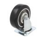 Pojezdové kolo Ø: 125mm W: 40mm H: 156mm otočné 150kg ALGE