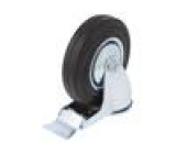 Pojezdové kolo Ø: 125mm W: 25mm H: 152mm 100kg Mat: pryž CSG