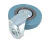 Pojezdové kolo Ø: 125mm W: 27mm H: 155mm otočné 80kg PG -5÷40°C