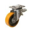 Pojezdové kolo Ø: 125mm W: 50mm H: 170mm otočné s brzdou 275kg