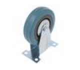 Pojezdové kolo Ø: 100mm W: 25mm H: 130mm pevné 65kg PG -5÷40°C