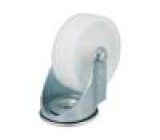 Pojezdové kolo Ø: 100mm W: 36mm H: 128mm otočné 150kg PPB