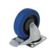 Pojezdové kolo Ø: 125mm W: 32mm H: 156mm otočné s brzdou 150kg