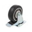 Pojezdové kolo Ø: 125mm W: 40mm H: 156mm otočné s brzdou 150kg