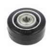 Pojezdové kolo Ø: 80mm W: 38mm 150kg Mat: elastická guma ALGE
