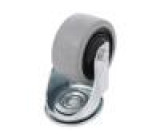 Pojezdové kolo Ø: 80mm W: 36mm H: 105mm otočné 150kg POGES