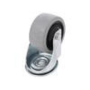 Pojezdové kolo Ø: 80mm W: 36mm H: 105mm otočné 150kg POGES