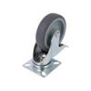 Pojezdové kolo Ø: 100mm W: 27mm H: 134mm otočné s brzdou 90kg