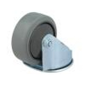 Pojezdové kolo Ø: 80mm W: 32mm H: 105mm otočné 350kg WTE