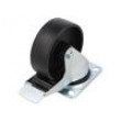 Pojezdové kolo Ø: 100mm W: 35mm H: 128mm otočné s brzdou 150kg