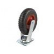 Pojezdové kolo Ø: 200mm W: 58mm H: 240mm otočné 235kg Mat: pryž