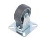 Pojezdové kolo Ø: 50mm W: 20mm H: 69,5mm pevné 40kg TPA