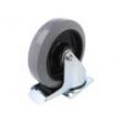 Pojezdové kolo Ø: 200mm W: 50mm H: 235mm otočné s brzdou 350kg