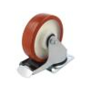 Pojezdové kolo Ø: 160mm W: 45mm H: 195mm otočné 350kg POPUB