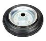 Pojezdové kolo Ø: 200mm W: 50mm Dyn.zat: 2300N 142kg Mat: pryž