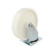 Pojezdové kolo Ø: 200mm W: 50mm H: 235mm otočné 350kg POB