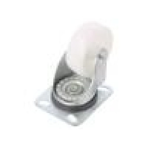 Pojezdové kolo Ø: 80mm W: 30mm H: 107mm otočné Dyn.zat: 1,8kN
