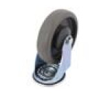 Pojezdové kolo Ø: 125mm W: 32mm H: 156mm otočné 150kg WTE