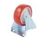 Pojezdové kolo Ø: 100mm W: 36mm H: 128mm pevné 150kg POPUB