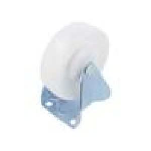 Pojezdové kolo Ø: 125mm W: 37mm H: 156mm pevné 150kg POB