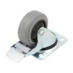 Pojezdové kolo Ø: 80mm W: 32mm H: 105mm antistatické 80kg PC