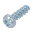 Vrut pro plasty 3x10 Hlava: válcová plochá,Torx® 0,8mm,TX10