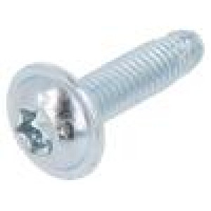 Vrut do kovu 4x16 Hlava: kulatá Torx® TX20 kalená ocel zinek