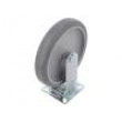 Pojezdové kolo Ø: 125mm W: 27mm H: 157mm pevné 120kg TPA
