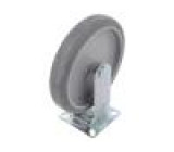 Pojezdové kolo Ø: 125mm W: 27mm H: 157mm pevné 120kg TPA