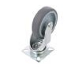 Pojezdové kolo Ø: 100mm W: 27mm H: 134mm otočné 90kg TPA